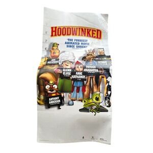 Hoodwinked Aeon Flux 2006 Double Sided Promo Movie Poster Blockbuster‎ 30x16